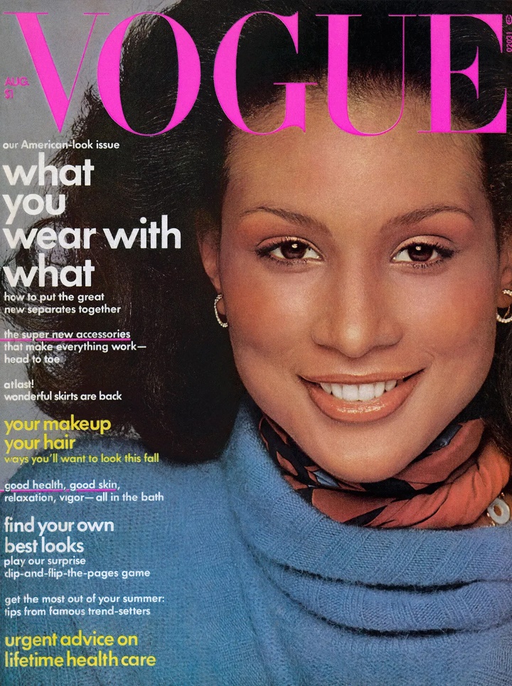 beverly Johnson première femme noire sur le vogue de 1976