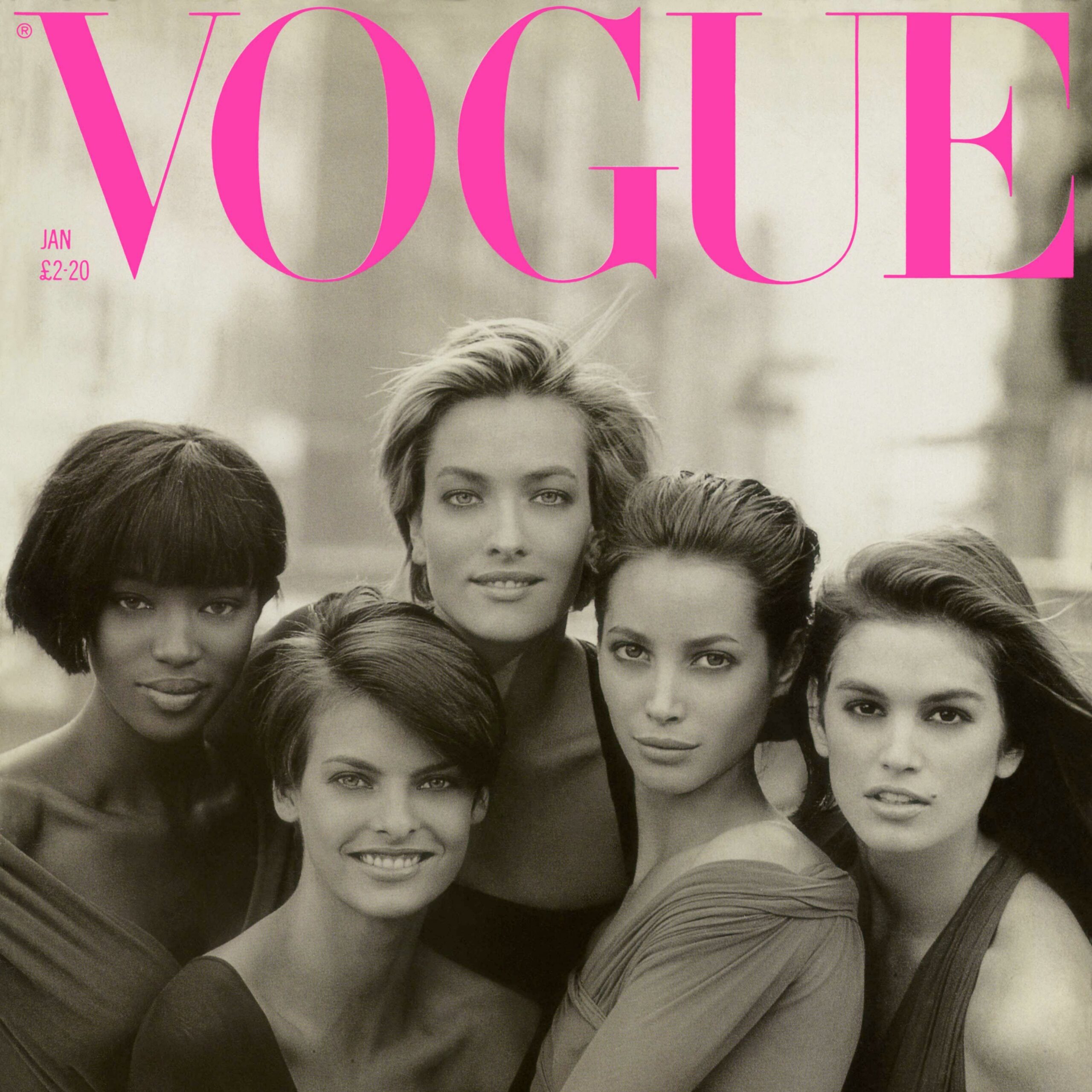 Vogue peter lindbergh super modeles